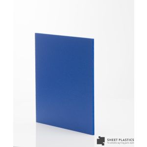 3mm Matt Blue Foam Pvc Sample 150 X 150mm