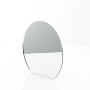 3mm Silver Mirror Acrylic Disc Bespoke Size -