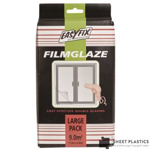 FilmGlaze Secondary glazing Large (Film size 1.5m x 6m)