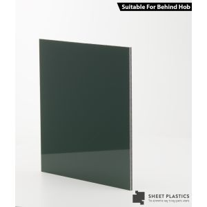 3mm Green Aluminium Composite Sample 150 X 150mm