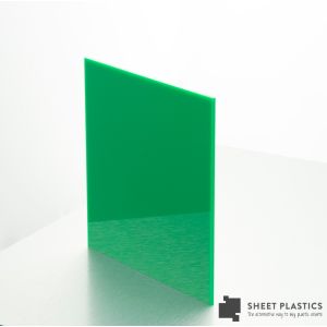 3mm Green Acrylic Sample 150 X 150mm