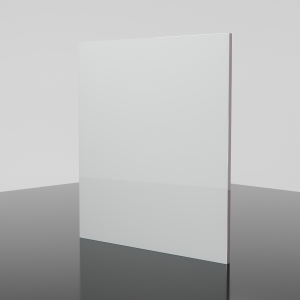1mm White HIPS 1600mm x 1080mm