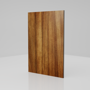 4mm Smoke Oak Matt Aluminium - Cut to Size