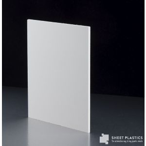 10mm Matt White Foam Pvc Sample 150 X 150mm