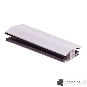 White Snaptype Glazing Bar 2000MM