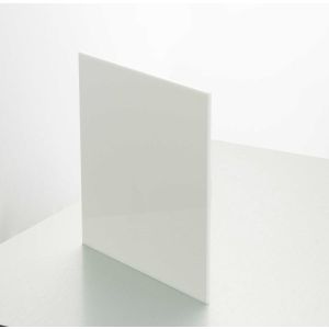 12mm White Acrylic Sample 150 X 150mm