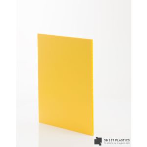 3mm Matt Yellow Foam Pvc Sample 150 X 150mm