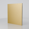 3mm Brushed Gold Aluminium Composite Cut To Size
