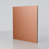 3mm Brushed Copper Aluminium Composite Cut To Size