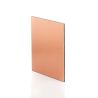 3mm Brushed Copper Aluminium Composite Cut To Size