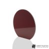 3mm Burgundy Aluminium Composite Disc Bespoke Size
