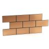 3mm Brushed Copper Effect Splashback Cut To Size
