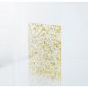 3mm Fleck Gold Glitter Acrylic Sheet Cut To Size