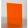 3mm Orange Fluorescent Acrylic Sheet Cut To Size