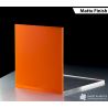 3mm Orange Frosted Acrylic Cut To Size