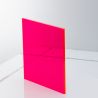 3mm Pink Fluorescent Sheet Cut To Size