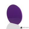 3mm Purple Acrylic Disc Bespoke Size -