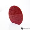 3mm Red Glitter Acrylic Disc Bespoke Size -