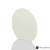 15mm White Acrylic Disc Bespoke Size -