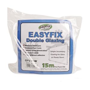2mm Easyfix Double Glazing Edging 15m kit - White