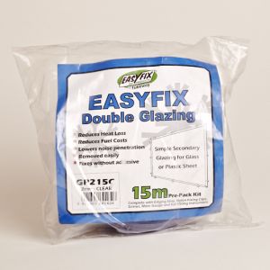 2mm Easyfix Double Glazing Edging 15m kit - Clear