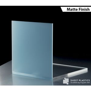 3mm Blue Frosted Sample 150mm X 150mm