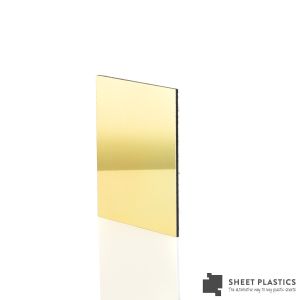3mm Gold Mirror Aluminium Composite Cut To Size 