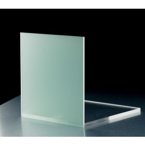 3mm Green Frosted Acrylic Sample 150 X 150mm