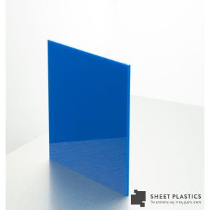 3mm Mid Blue Acrylic Sheet Cut To Size