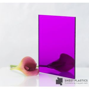 3mm Purple Acrylic Mirror Cut To Size