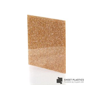 3mm Sand Glitter Acrylic Sheet 150 X 150mm