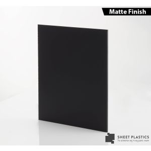 5mm Black Frosted Sample 150 X 150mm