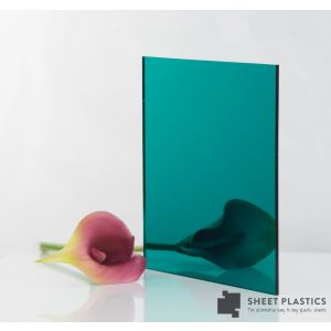 3mm Teal Acrylic Mirror Cut To Size