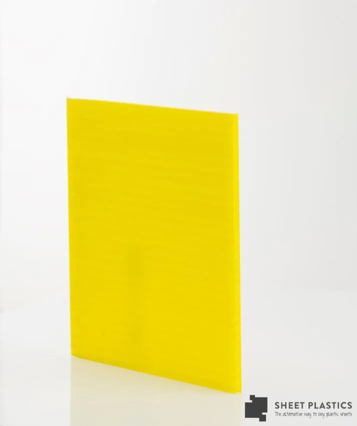 Yellow A2 Fluted Plastic Sheets – 20 Pack (Buy 10, Get 10 Free